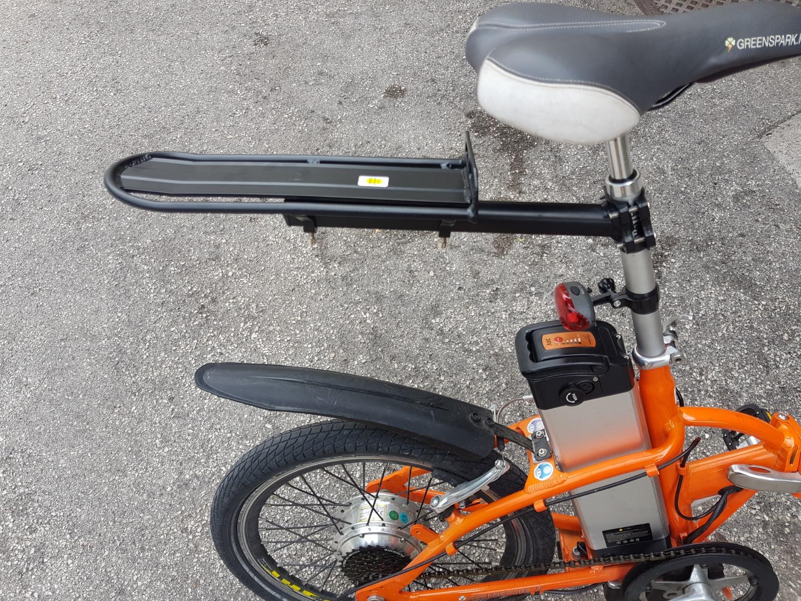 ThreeH Bike Racks BK41 portapacchi bici alluminio regolabile 34 cm
