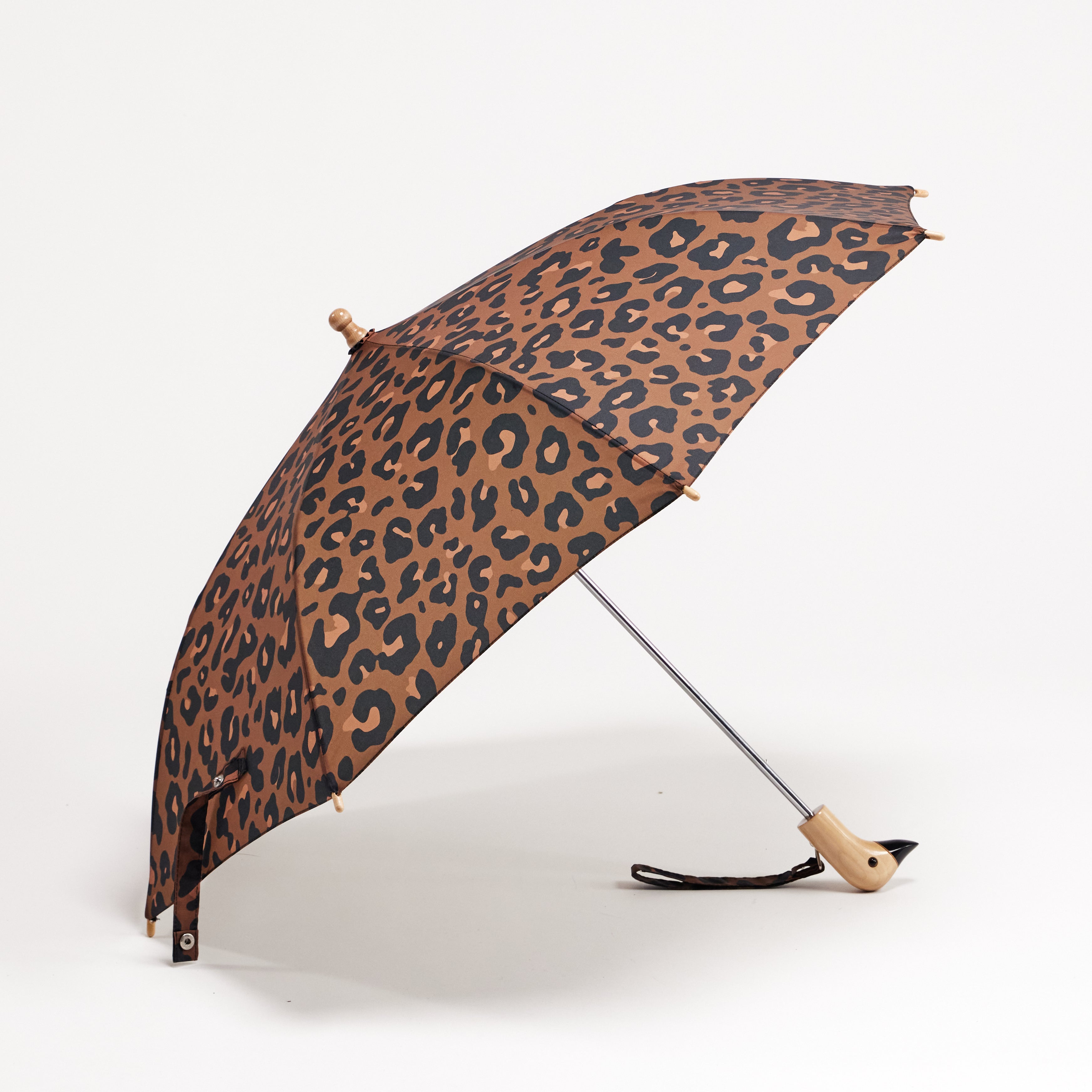 Original Duckhead Kids Umbrellas Leopard Duckling ombrello bimbo leopardato