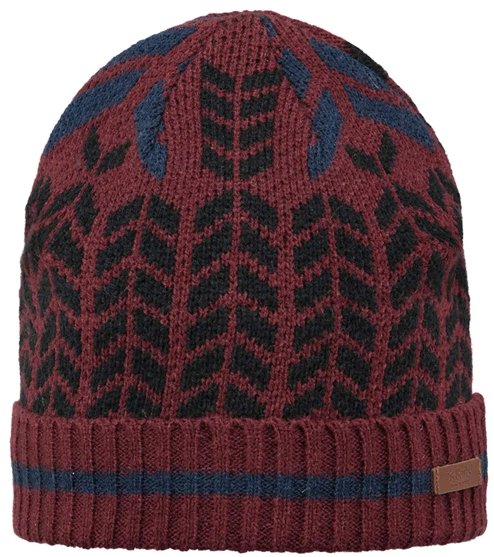 Barts Pherson 3548025 berretto invernale rosso nero