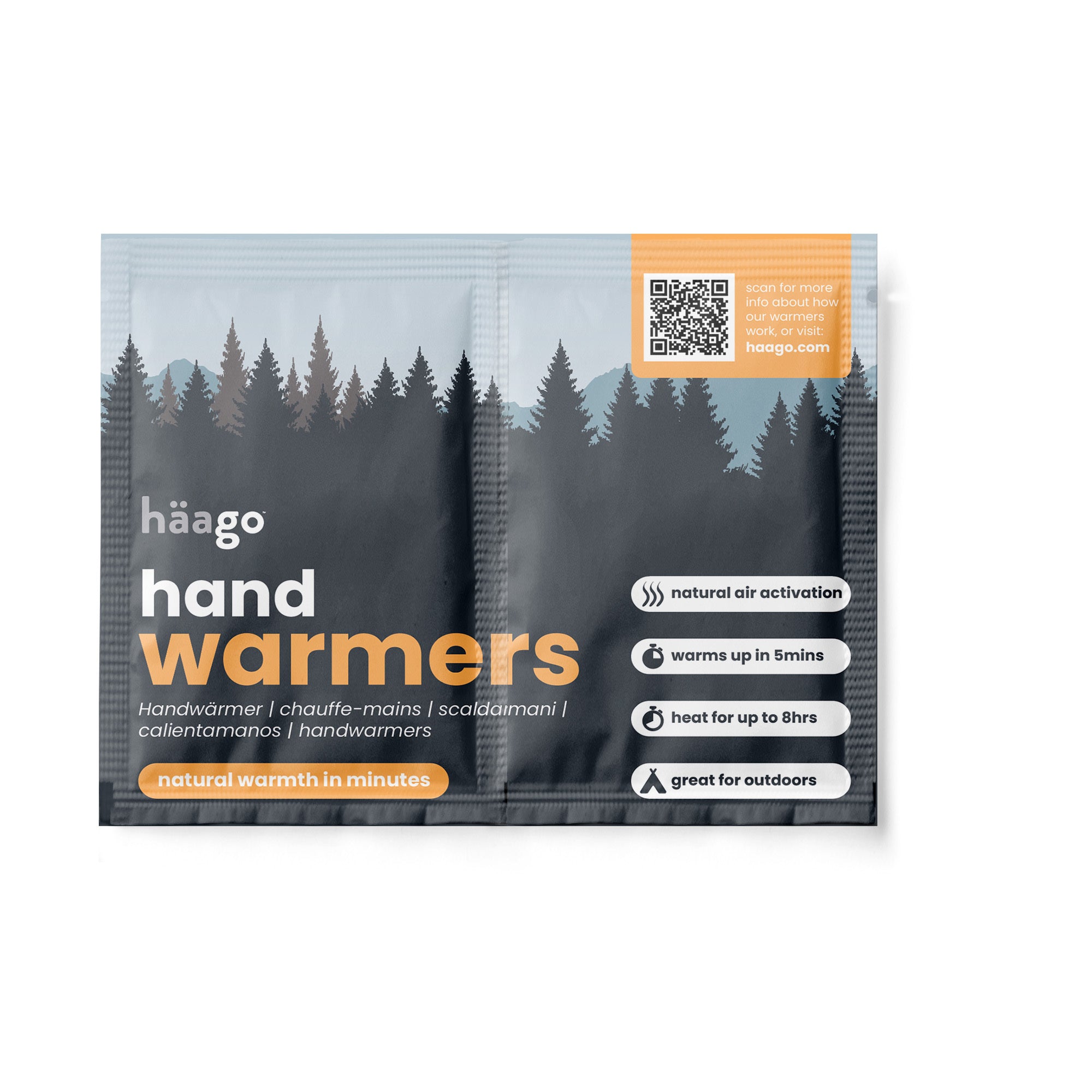 haago Hand Warmers scaldamani monouso 20 buste lunga durata