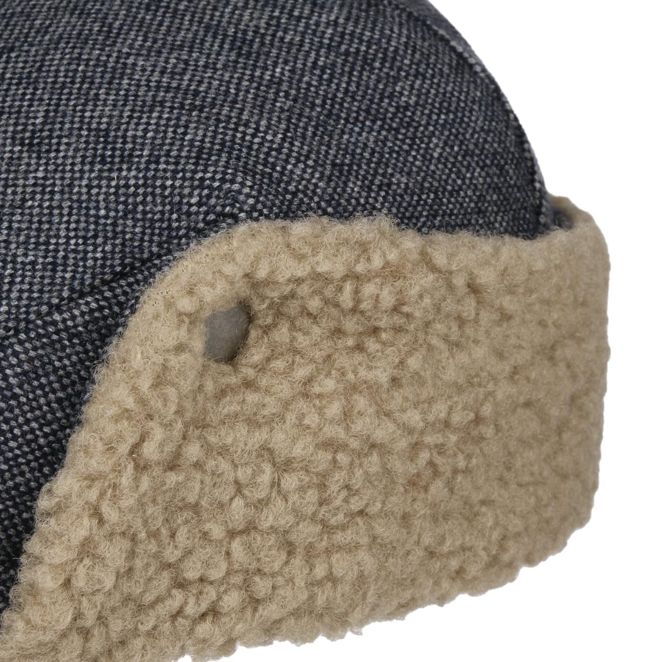 Barts Monzonite Denim Coppola Uomo Taglia M Fodera in Lana