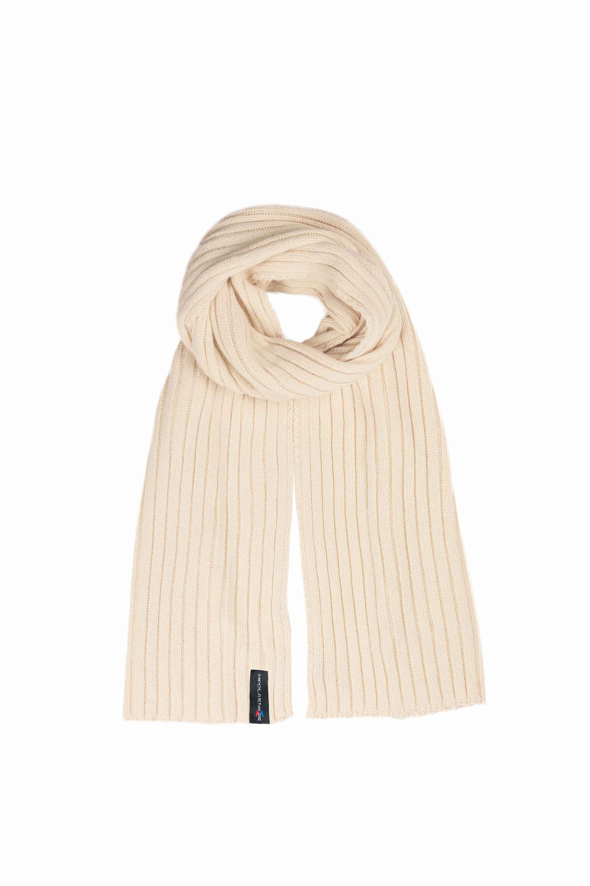 Pipolaki Pervenche Sciarpa Ecru Uomo Donna Inverno
