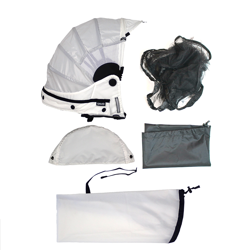 Oxaz Pack Extreme cappuccio antipioggia kit zaino completo