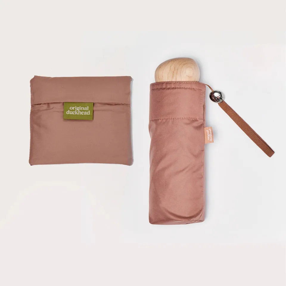 Original Duckhead Rainy day sets Mocha Mousse Mini Bundle set ombrello