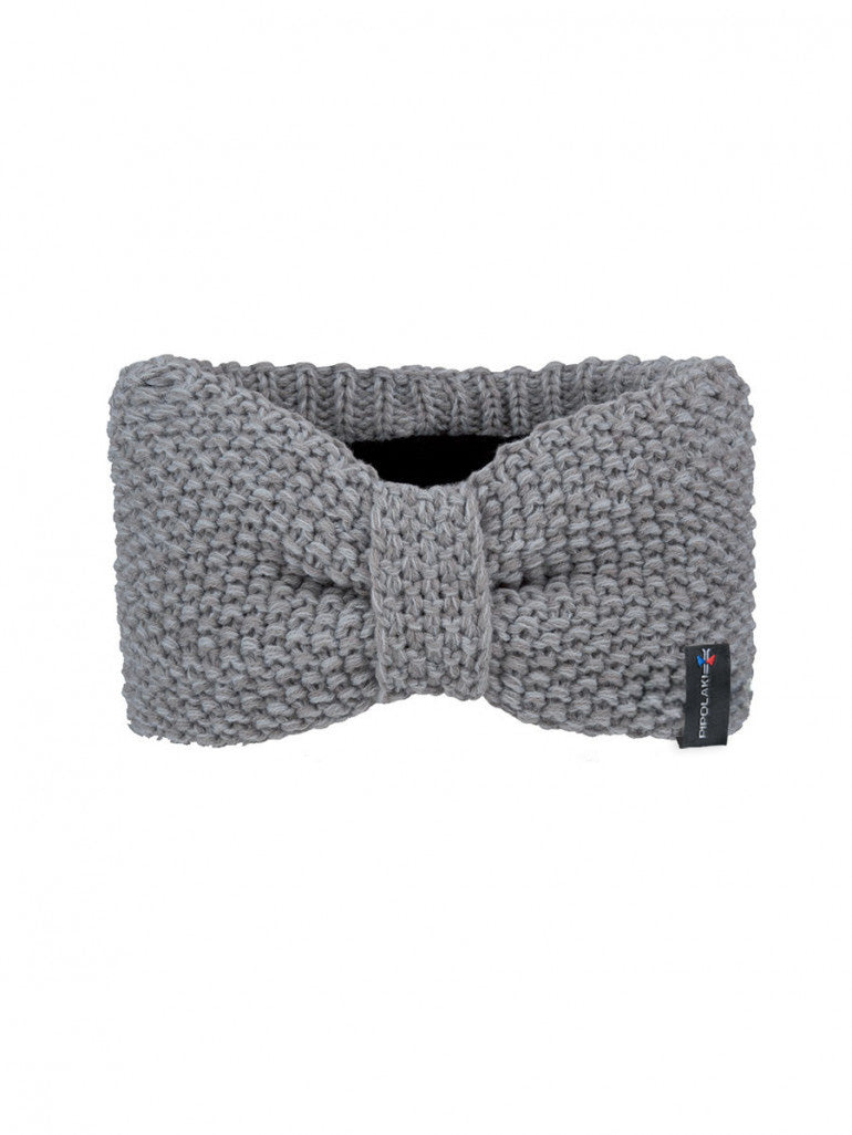 Pipolaki Nunka fascia invernale nera in pile donna