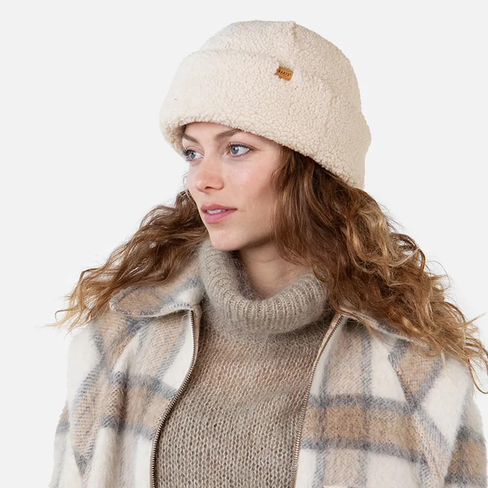 Barts Teddybow Berretto Donna Cream in Pelliccia
