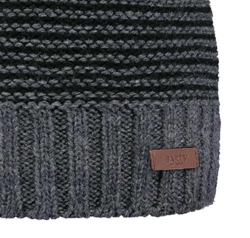Barts Beanies David Berretto Uomo Coste Fodera Pile