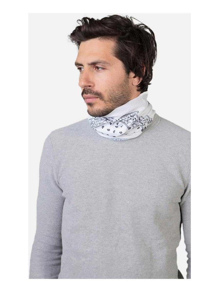Barts Multicol Polar Set Sciarpa Cappello Guanti Bianco