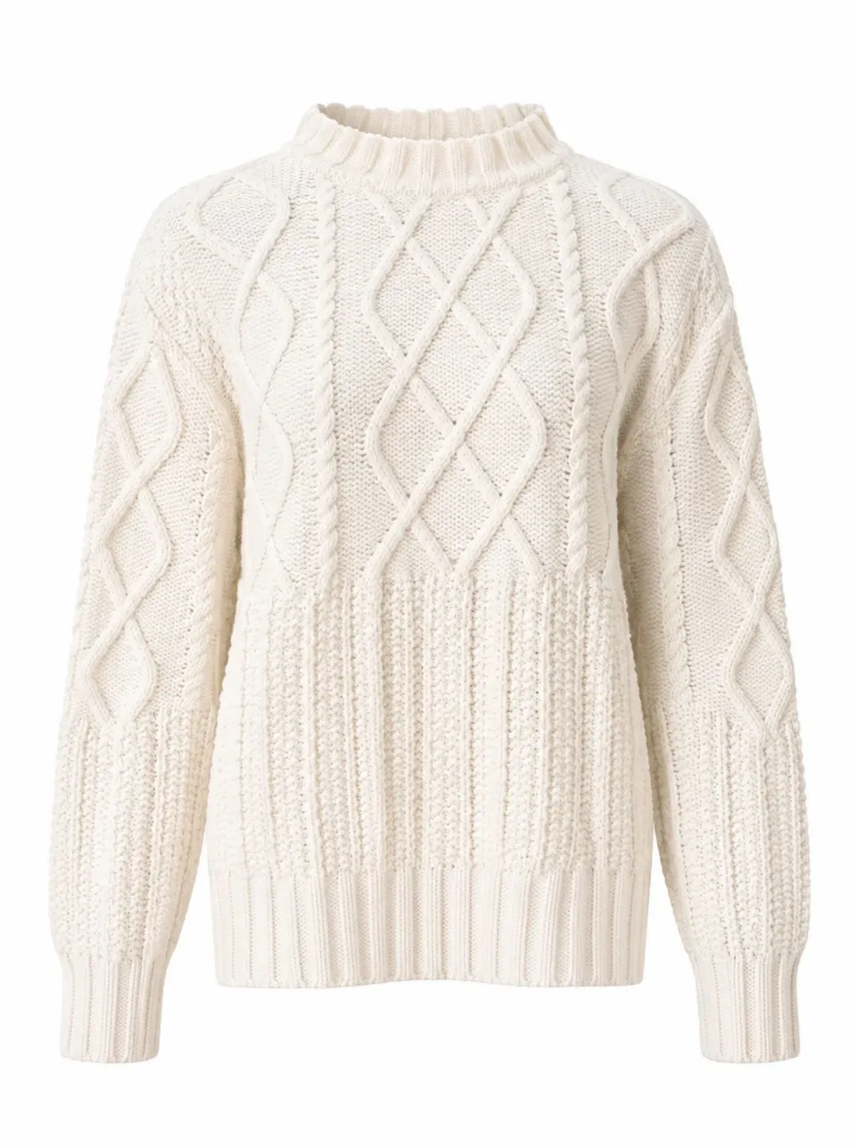 Pipolaki Pulls Pull Pipolaki maglione uomo bianco jacquard