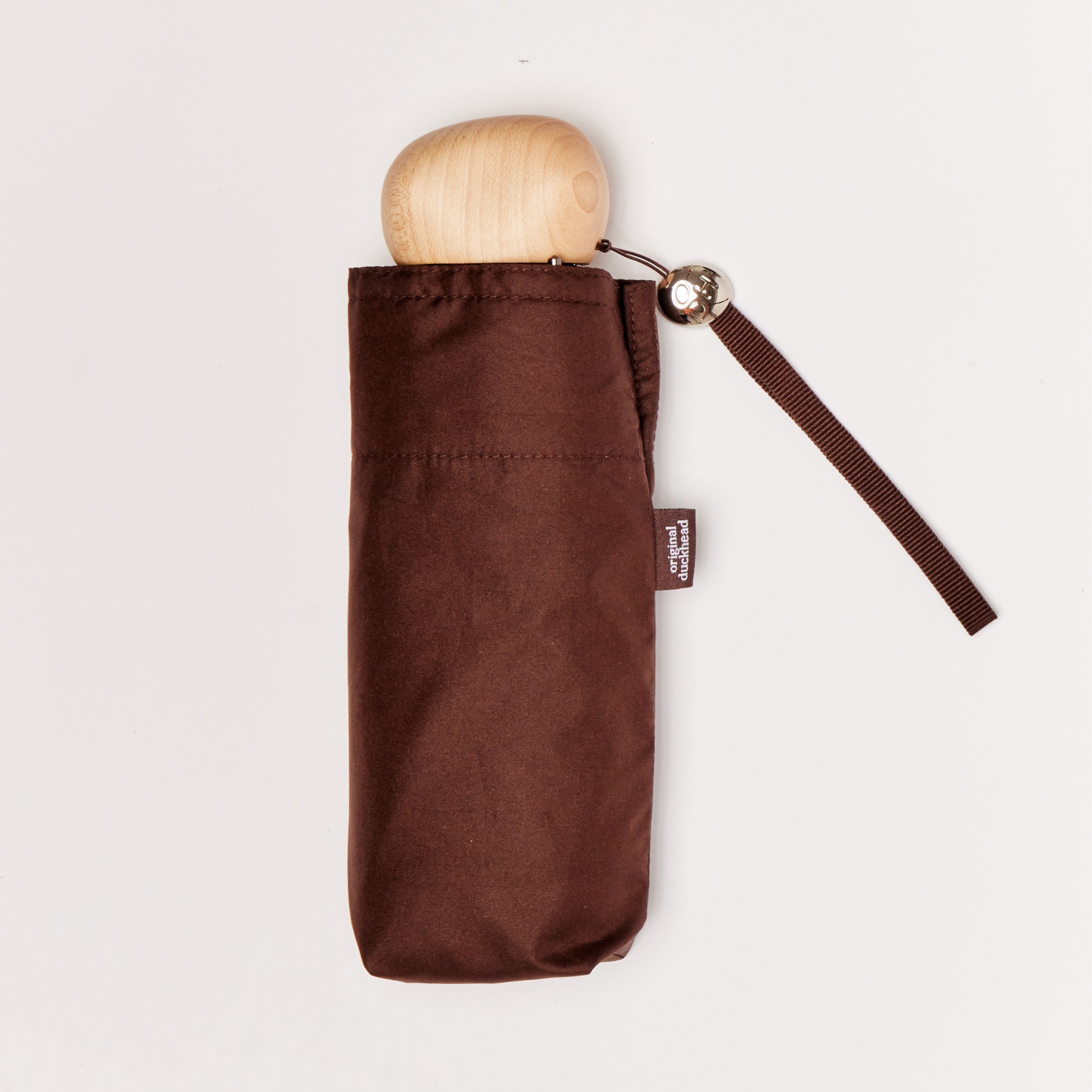 Original Duckhead The Mini Ombrello Pieghevole Espresso Antipioggia