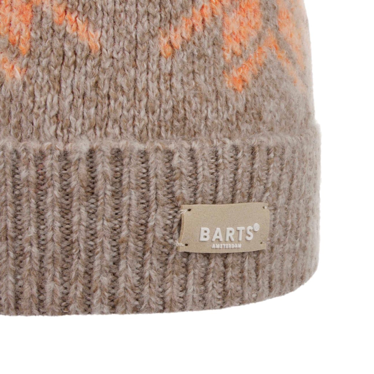 Barts Snowflake Fairywren berretto beige con fodera