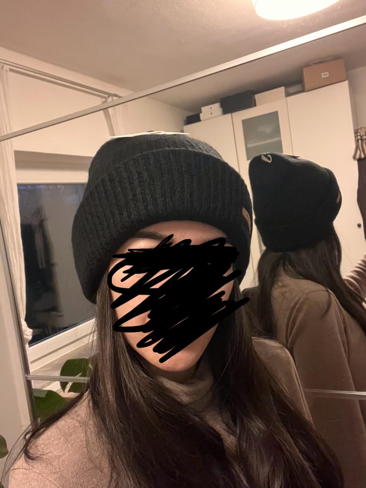 Barts Witzia Beanie berretto donna nero taglia unica coste