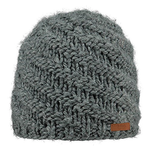Barts Jade Beanie berretto donna grigio paraorecchie