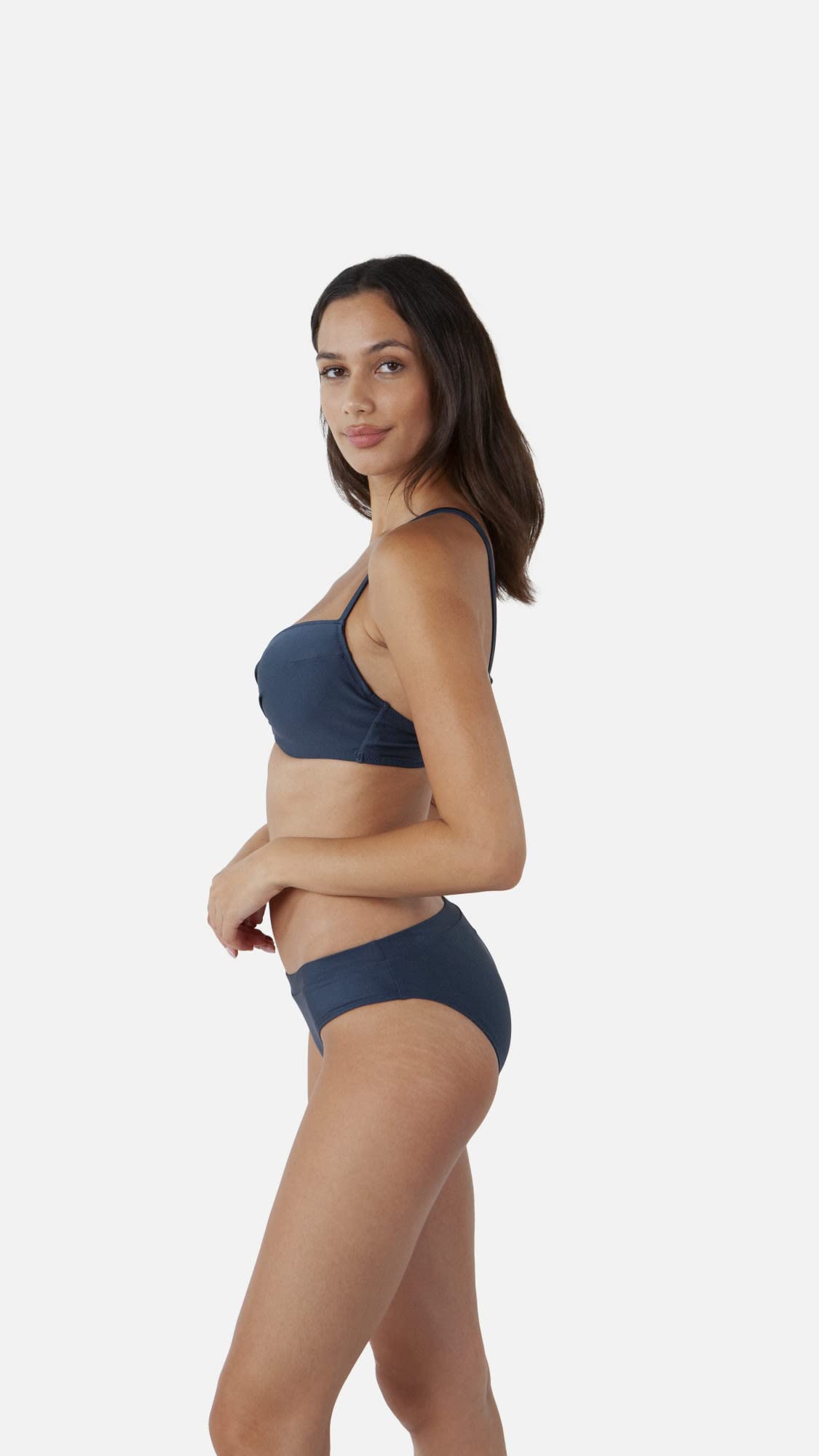 Barts Swimwear top bikini donna 40A/B navy tinta unita