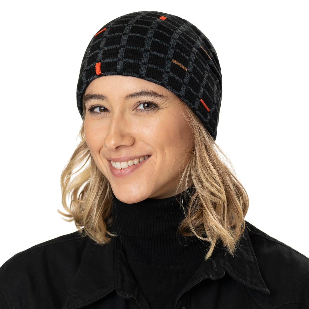 Barts Gio Berretto Nero fodera pile unisex