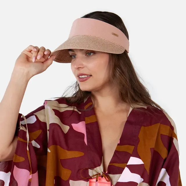 Barts Vesder Cappellino baseball rafia donna tesa 8,5 cm