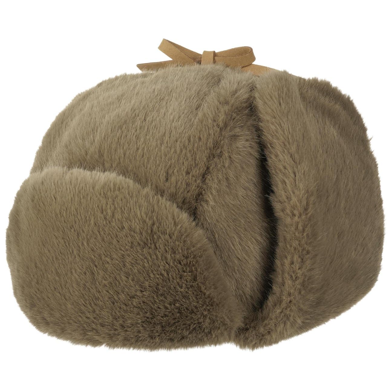 Barts Lucerne Cappello Aviatore Donna Oliva Faux Fur Caldo