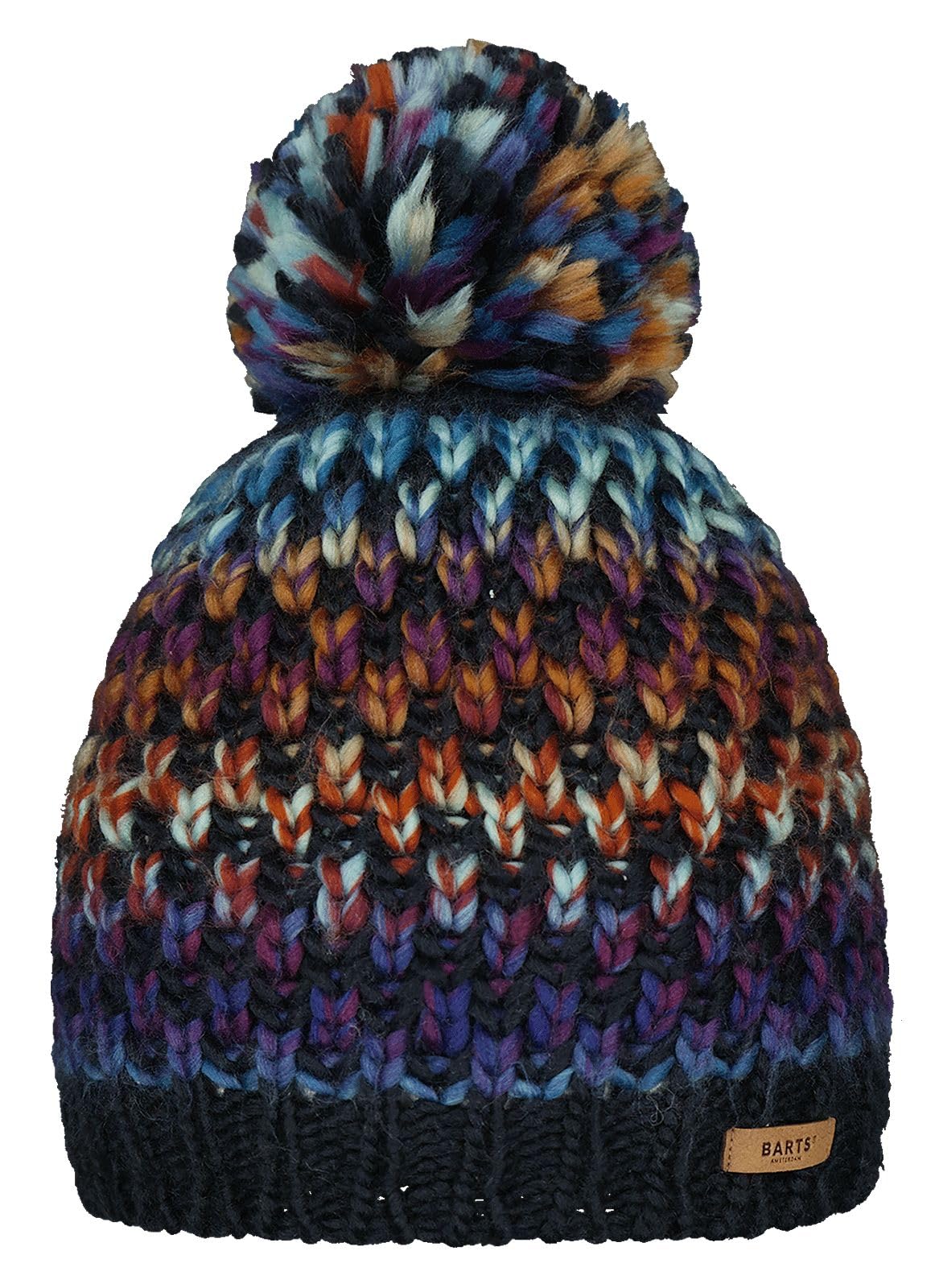 Barts Nicole Beanie berretto donna navy pompon