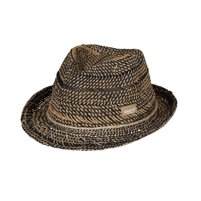 Barts Anjar Trilby Cappello Paglia Bicolore