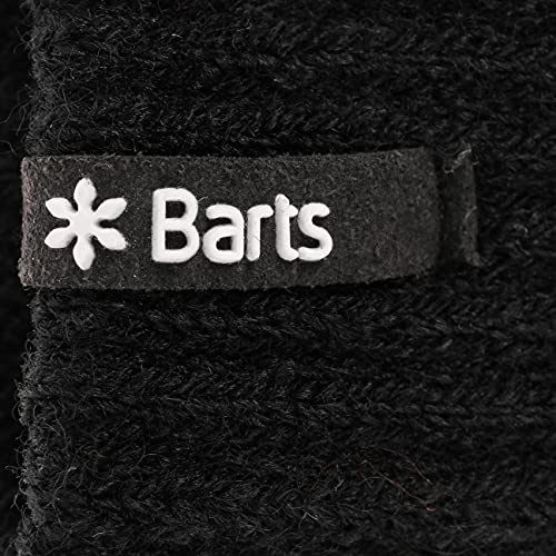 Barts Fine Knitted Touch Guanti Nero S-M Touchscreen