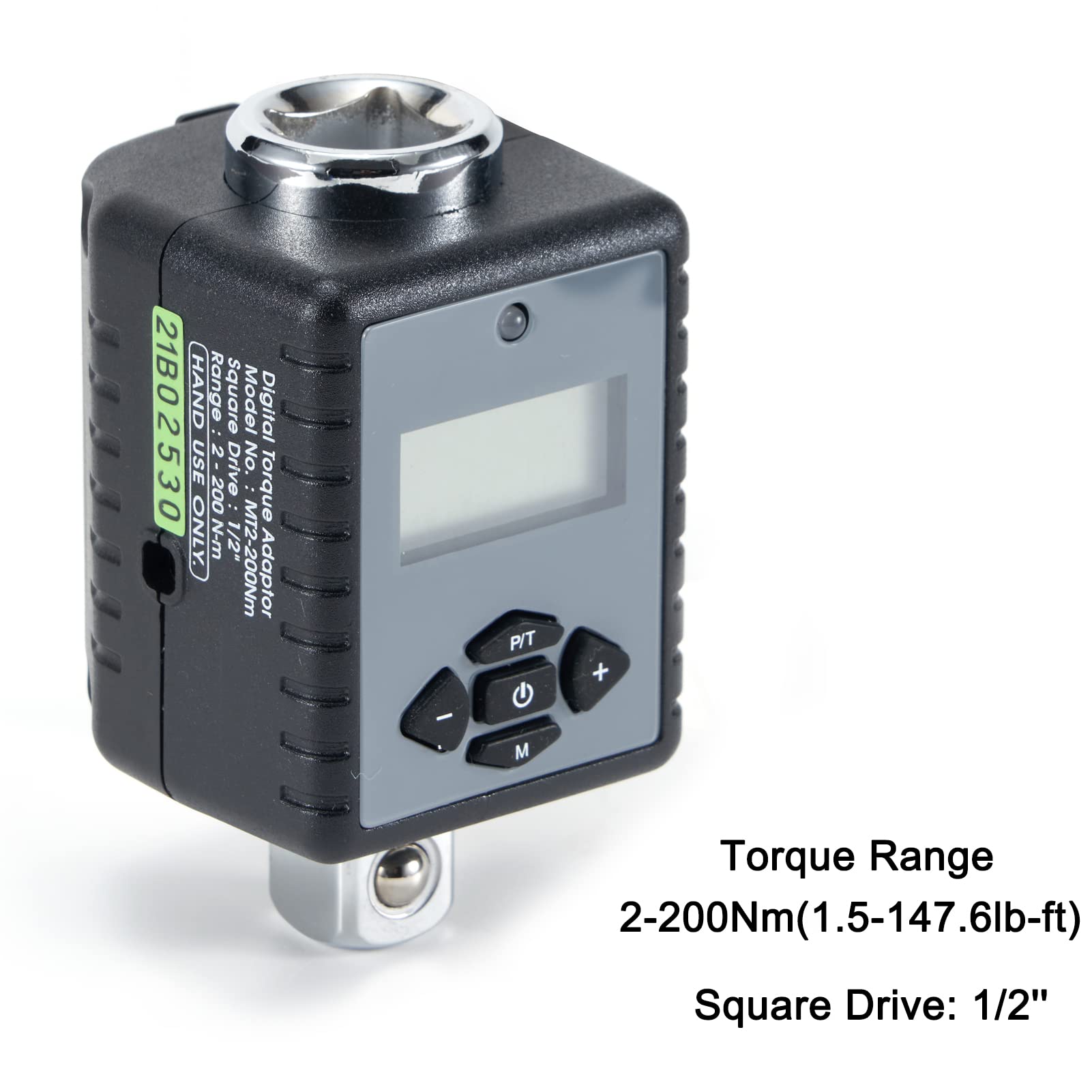 ThreeH 2-200 Nm adattatore coppia digitale 1/2" LED