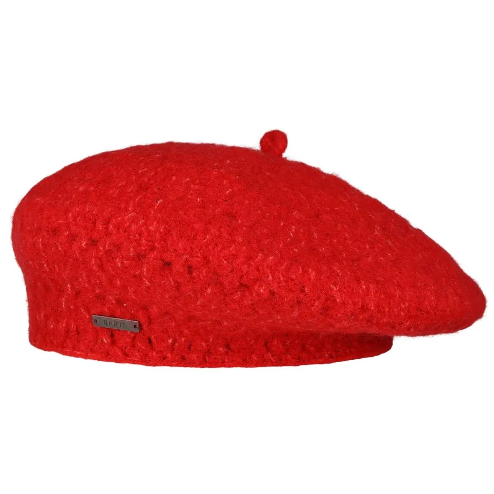 Barts Chrostelle basco donna rosso lana