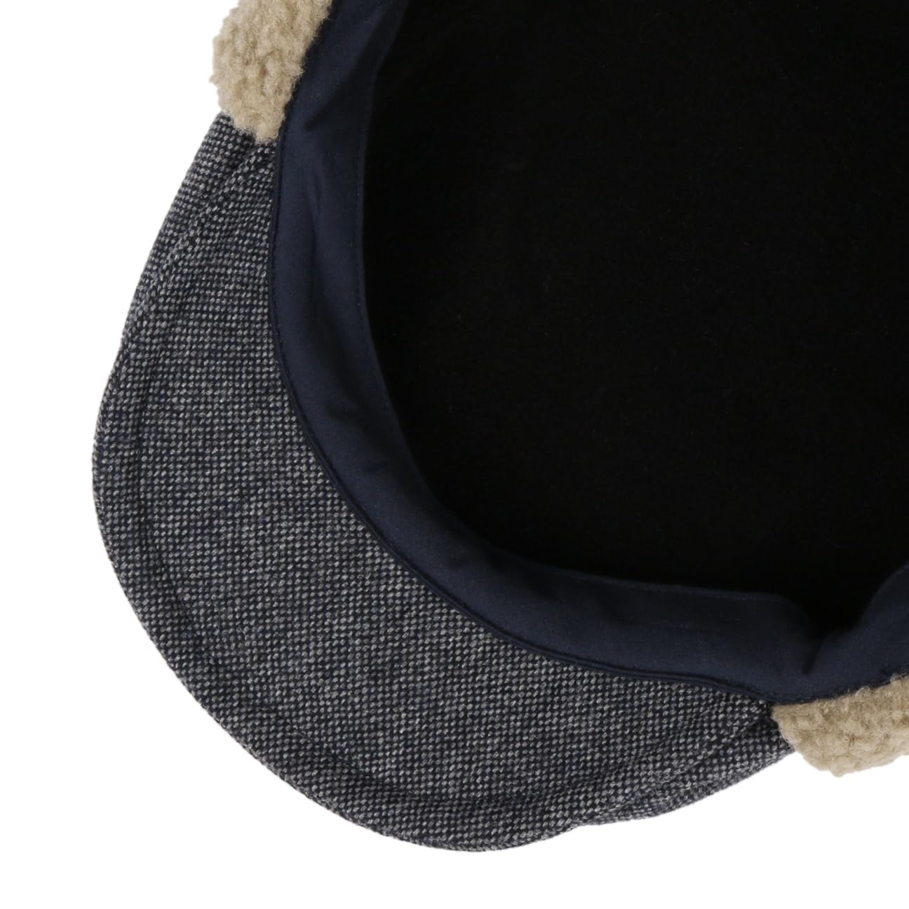 Barts Monzonite Denim Coppola Uomo Taglia M Fodera in Lana