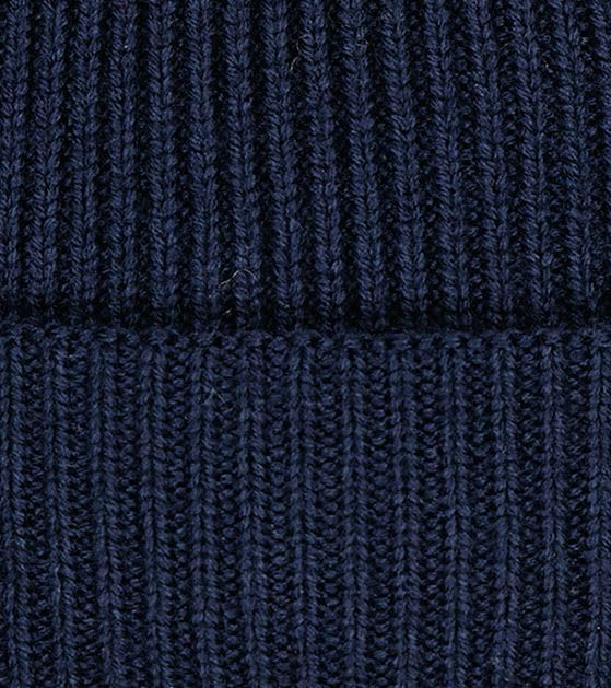 Barts Makalun Beanie berretto blu navy lana merino
