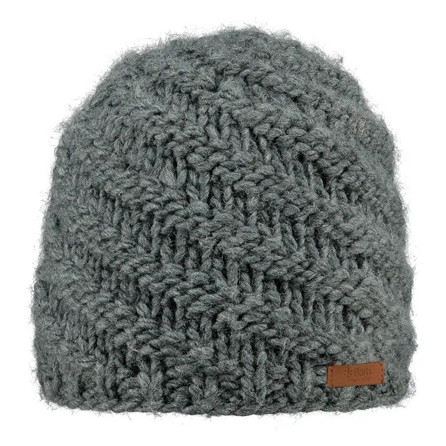 Barts Jade Beanie berretto donna grigio paraorecchie