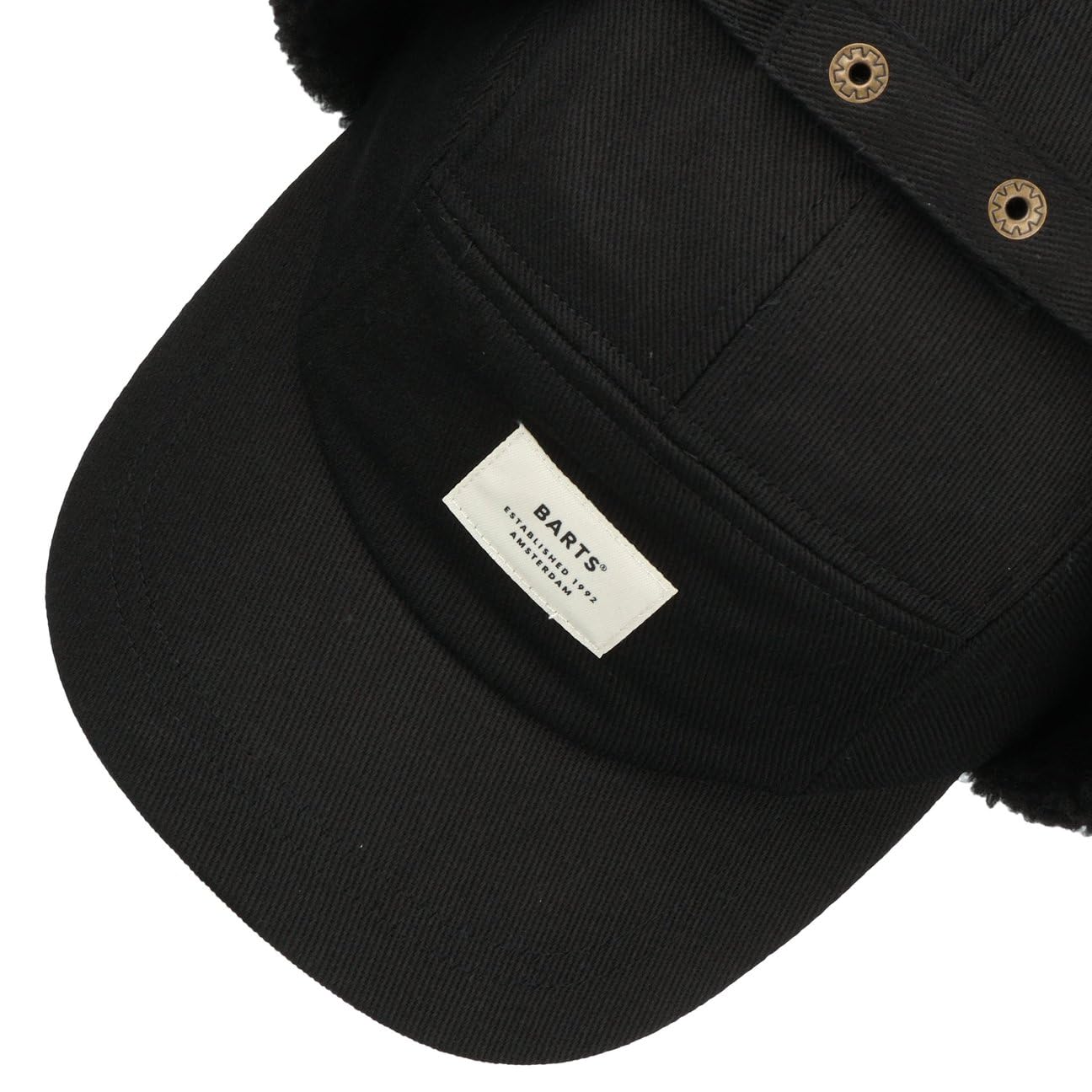 Barts Hafnar cappellino baseball uomo pile paraorecchie