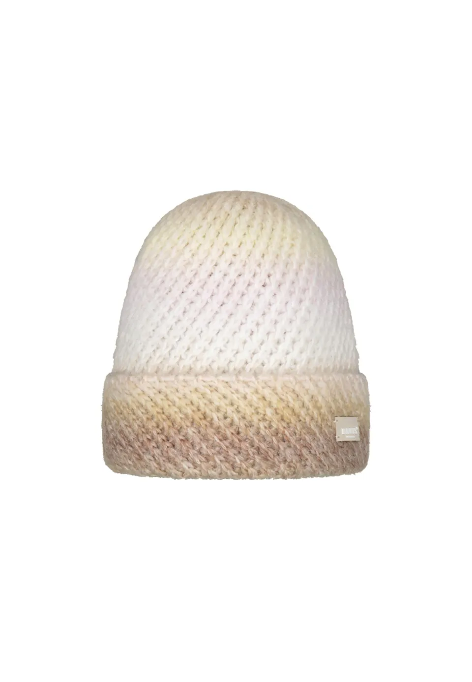 Barts Fanatail Turnup berretto donna beige risvolto