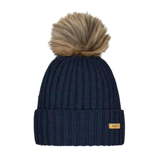 Barts Beanies Augusti Berretto Donna Blu Misto Lana