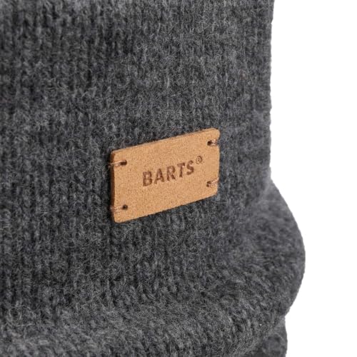 Barts Beladi Merino scaldacollo grigio scuro lana