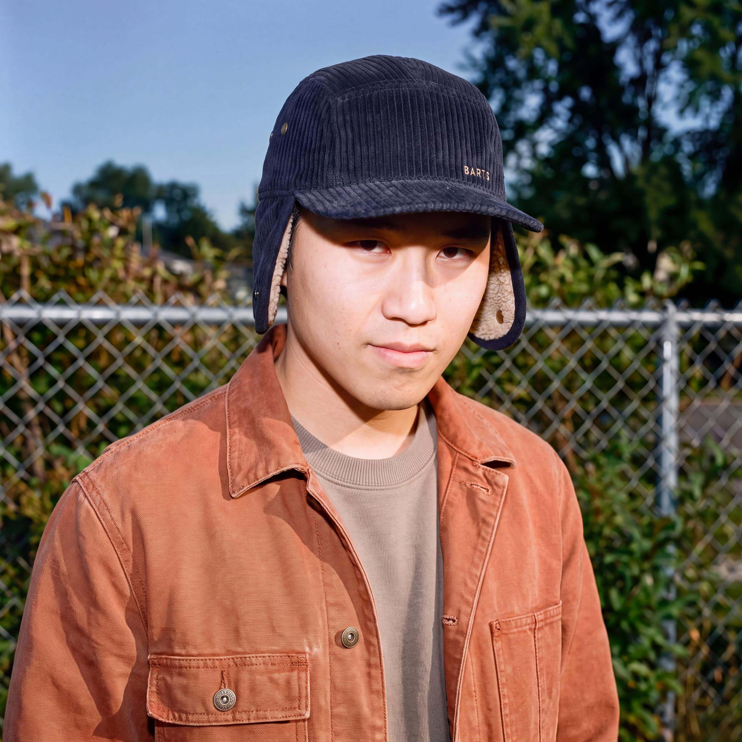 Barts Rayner Cappellino Blu Scuro Cotone Taglia Unica