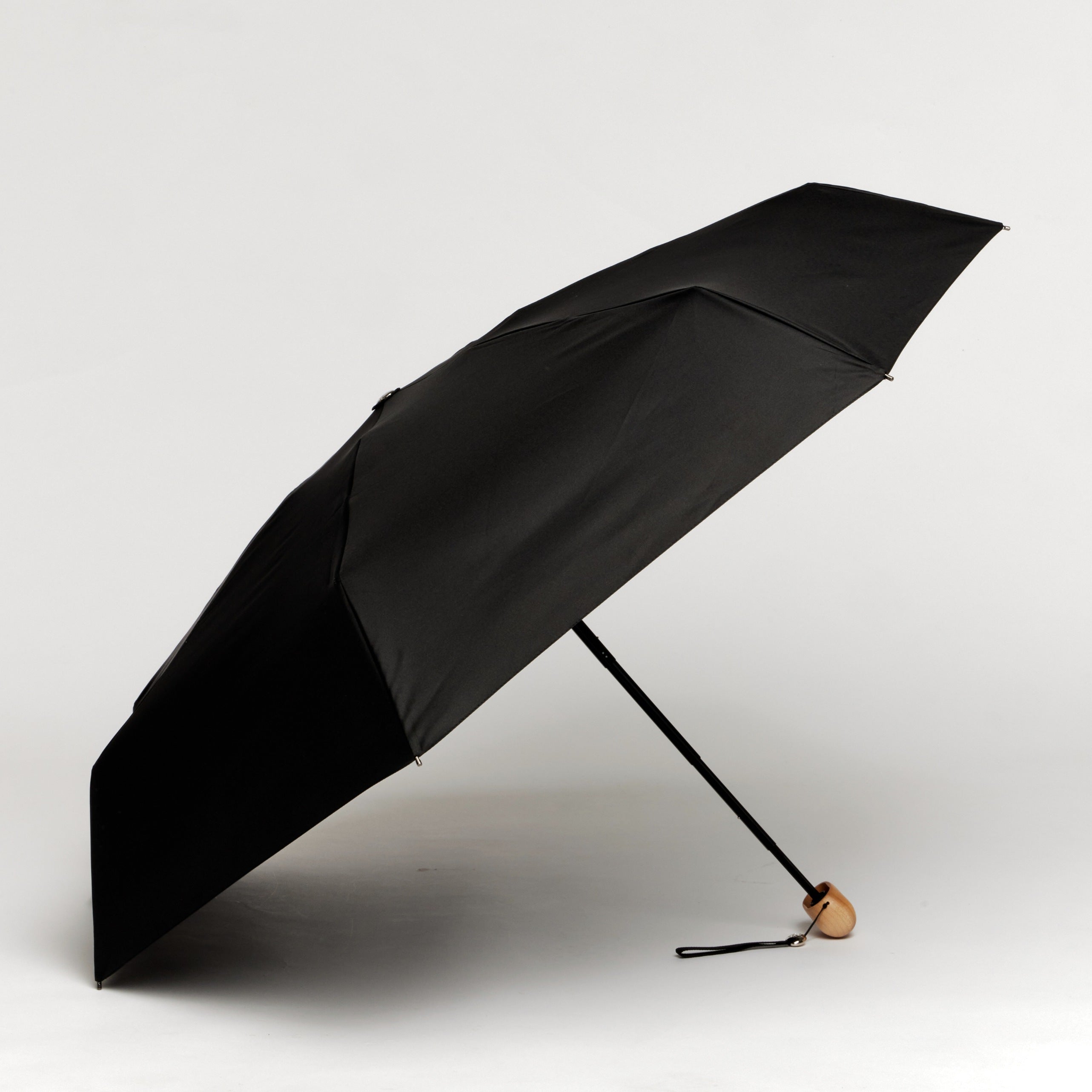 Original Duckhead The Mini Ombrello Pieghevole Nero Antipioggia