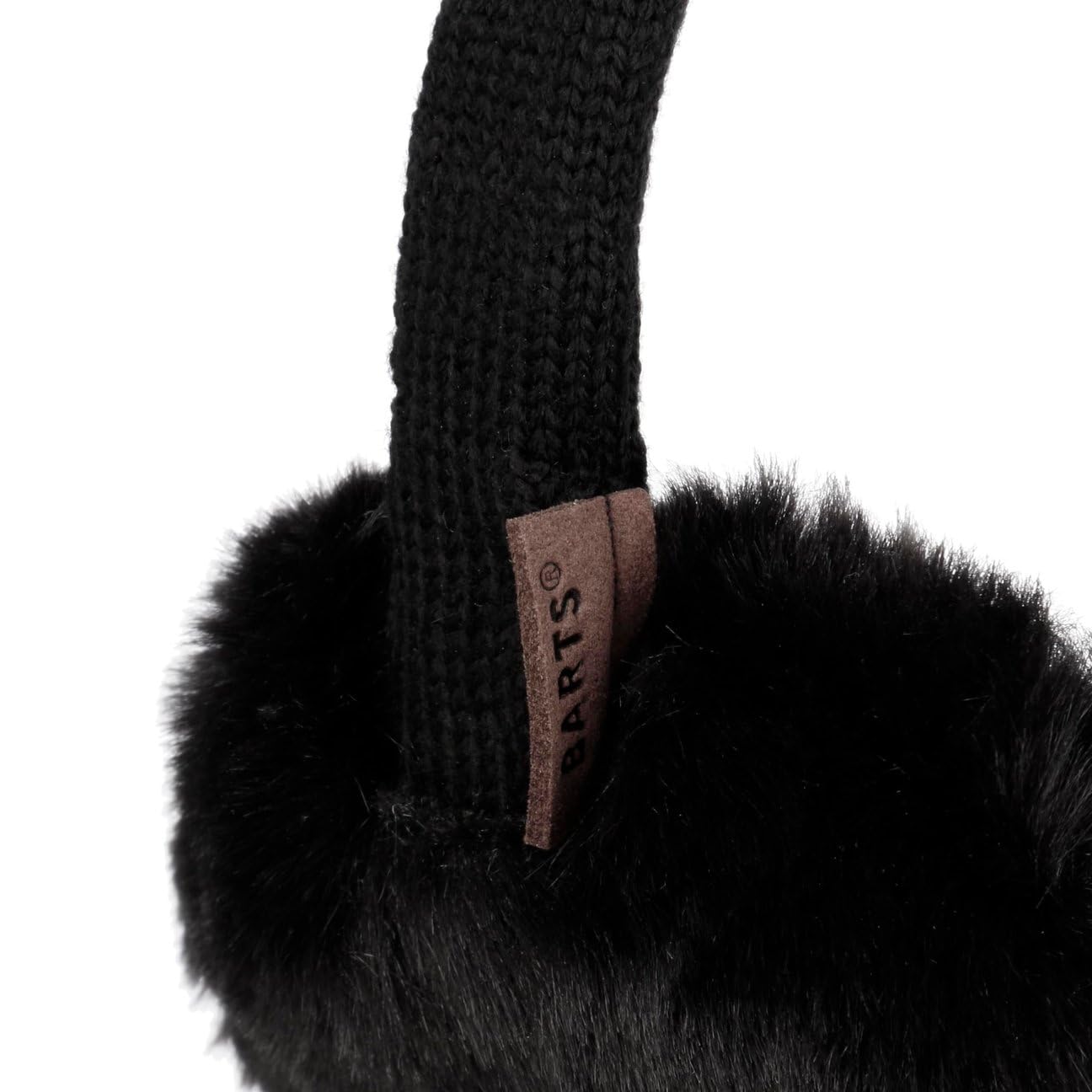Barts Plush paraorecchie donna nero in pelliccia