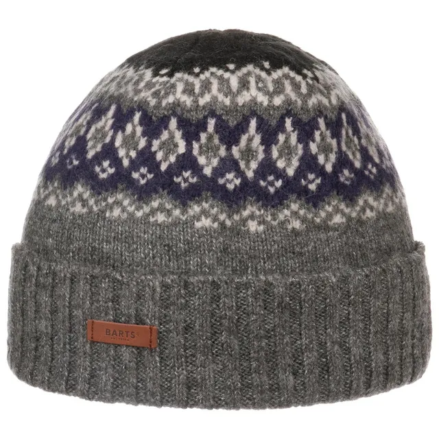 Barts Gregoris Beanie berretto sci pile motivo rombi unisex