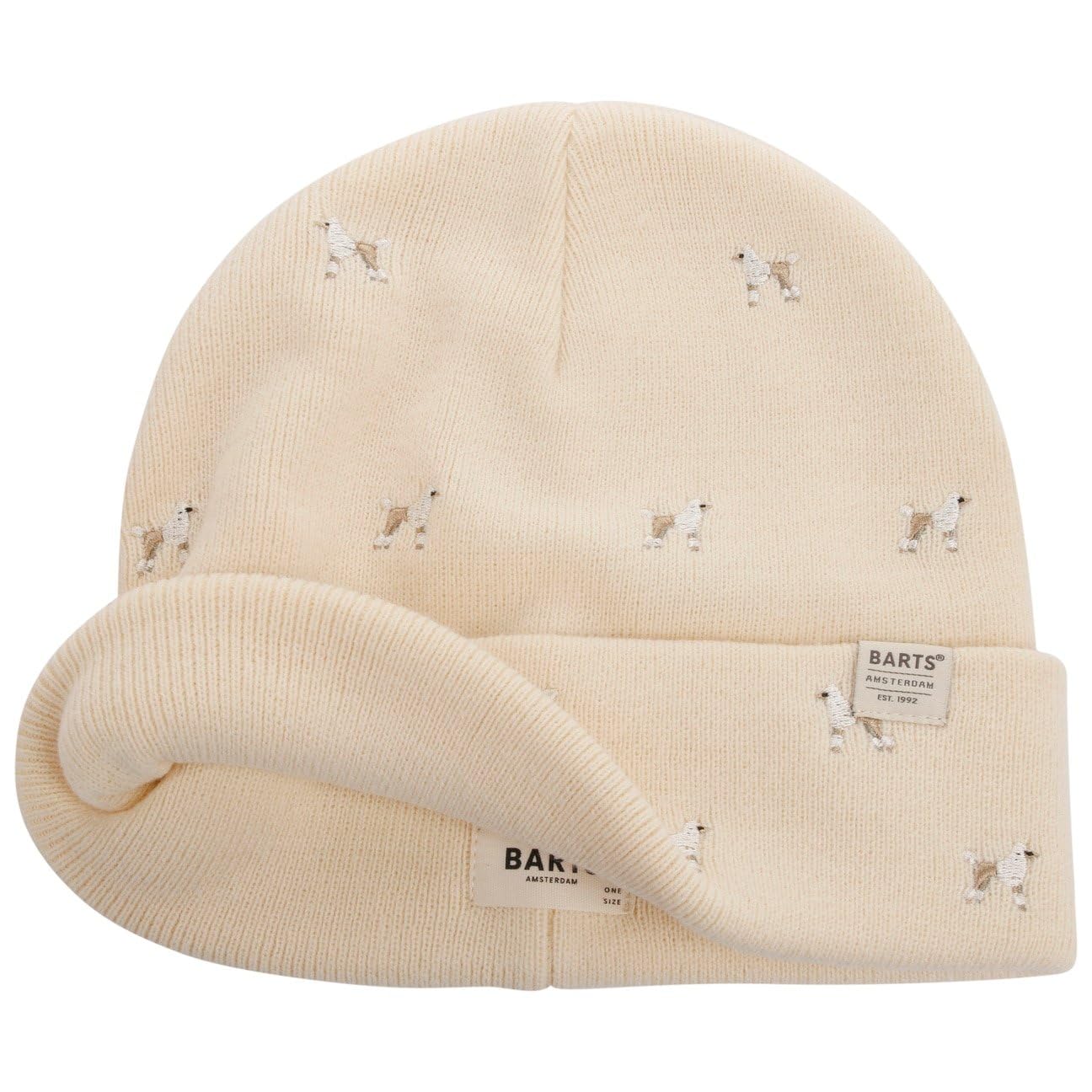 Barts Vinson Poodle Berretto Bimbo Donna Risvolto Invernale