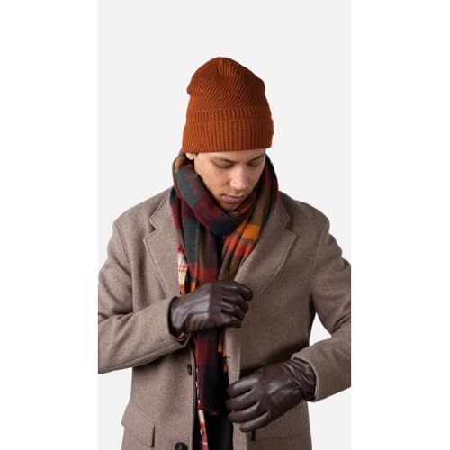 Barts Ykam Berretto Uomo Ruggine Rust Invernale