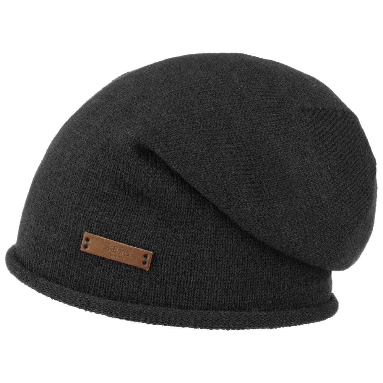 Barts James Beanie berretto nero oversize taglia unica