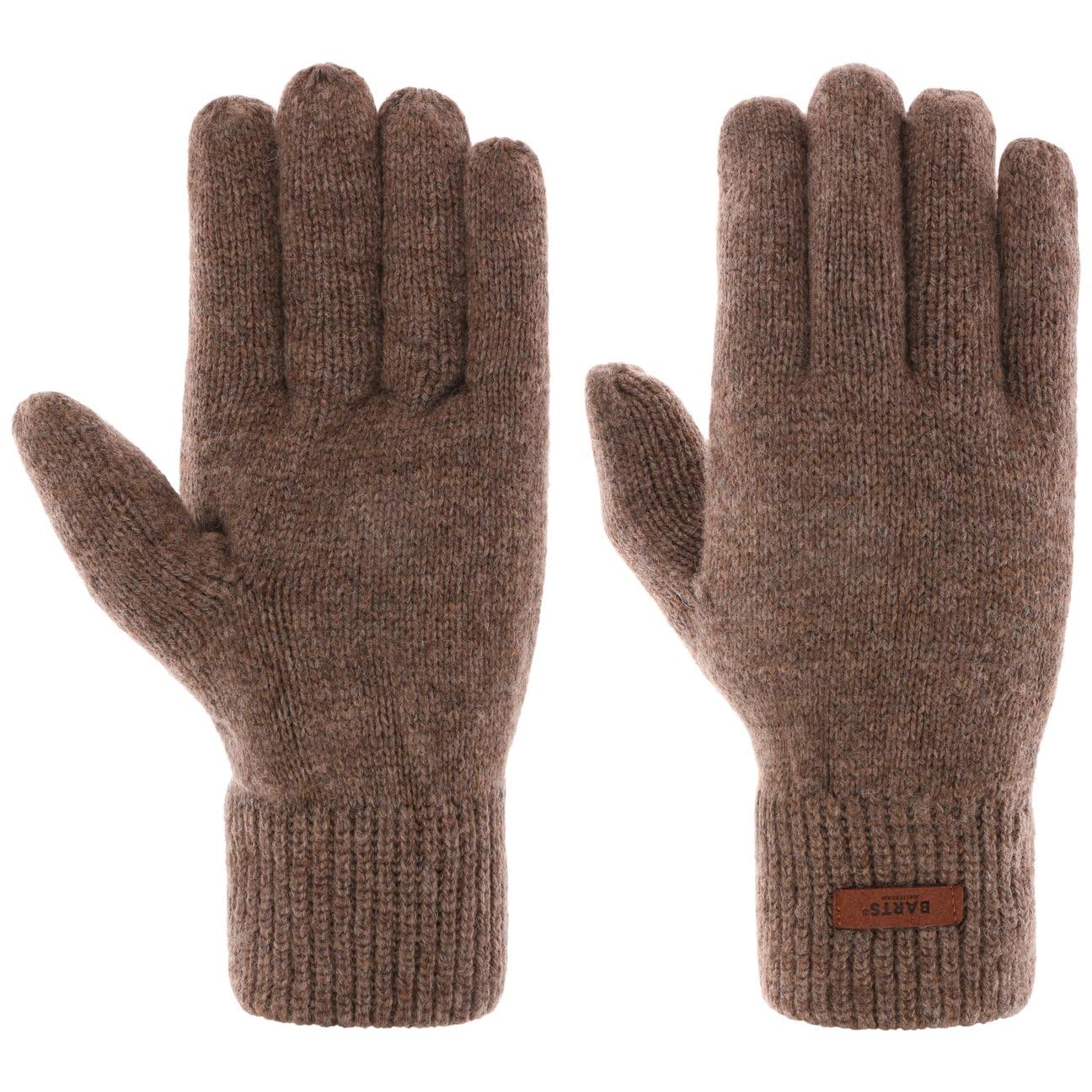 Barts Haakon guanti invernali lana marrone L/XL