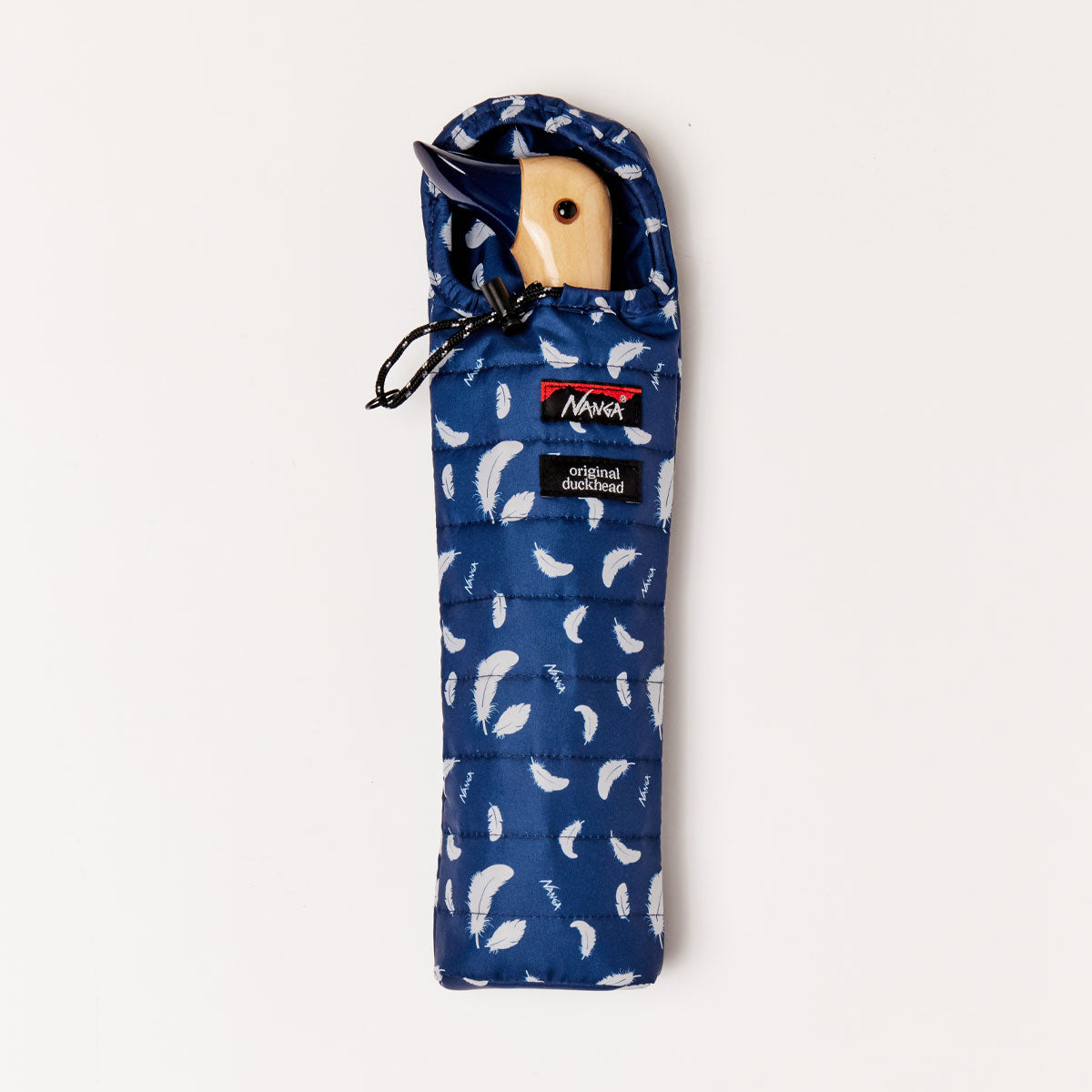 Original Duckhead Nanga Sleep-Friendly Navy Ombrello Antipioggia Compatto