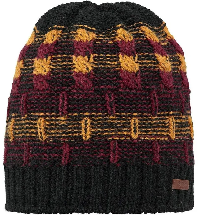 Barts Akir Beanie Uomo Nero Taglia Unica Caldo
