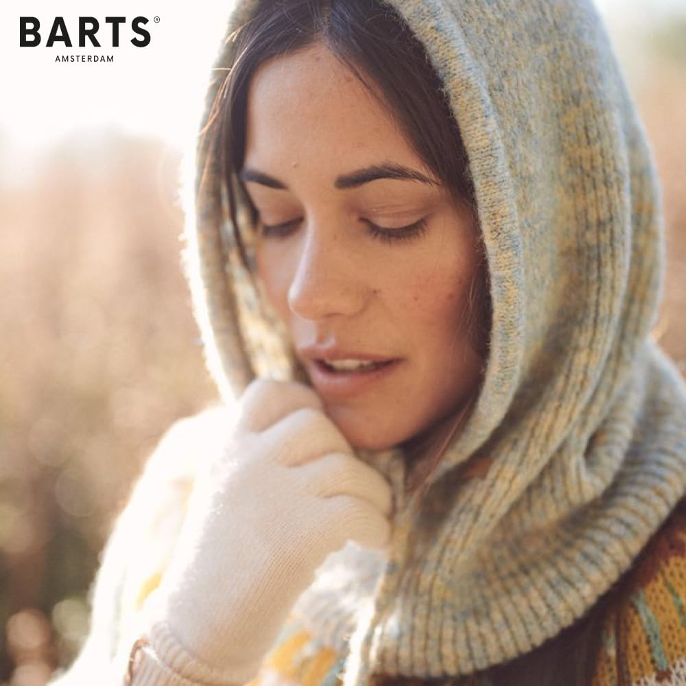 Barts Witzia guanti invernali donna grigio heather grey caldi