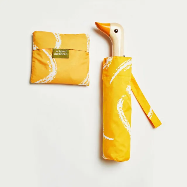 Original Duckhead Saffron Brush set ombrello e shopper fantasia