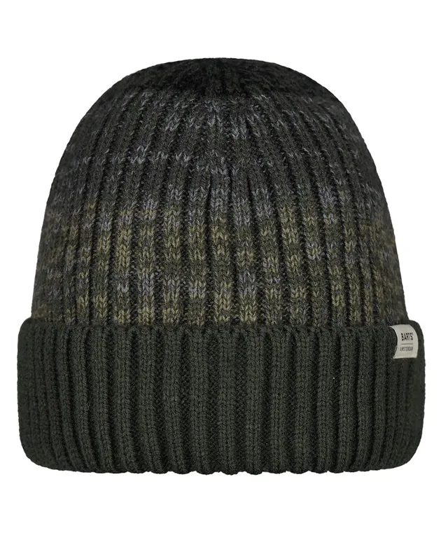 Barts Prezley Beanie berretto uomo verde army
