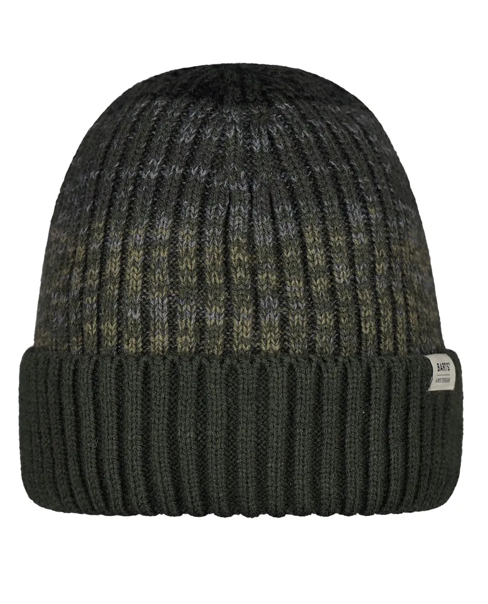 Barts Prezley Beanie berretto uomo verde army