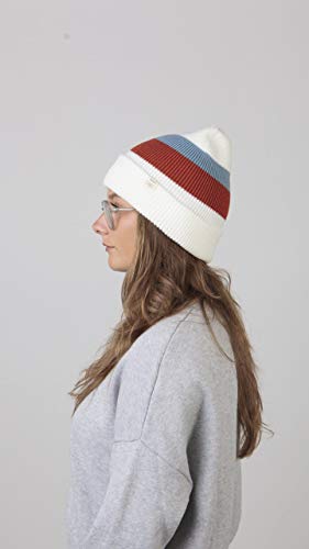 Barts Cowie Beanie berretto unisex a righe acrilico