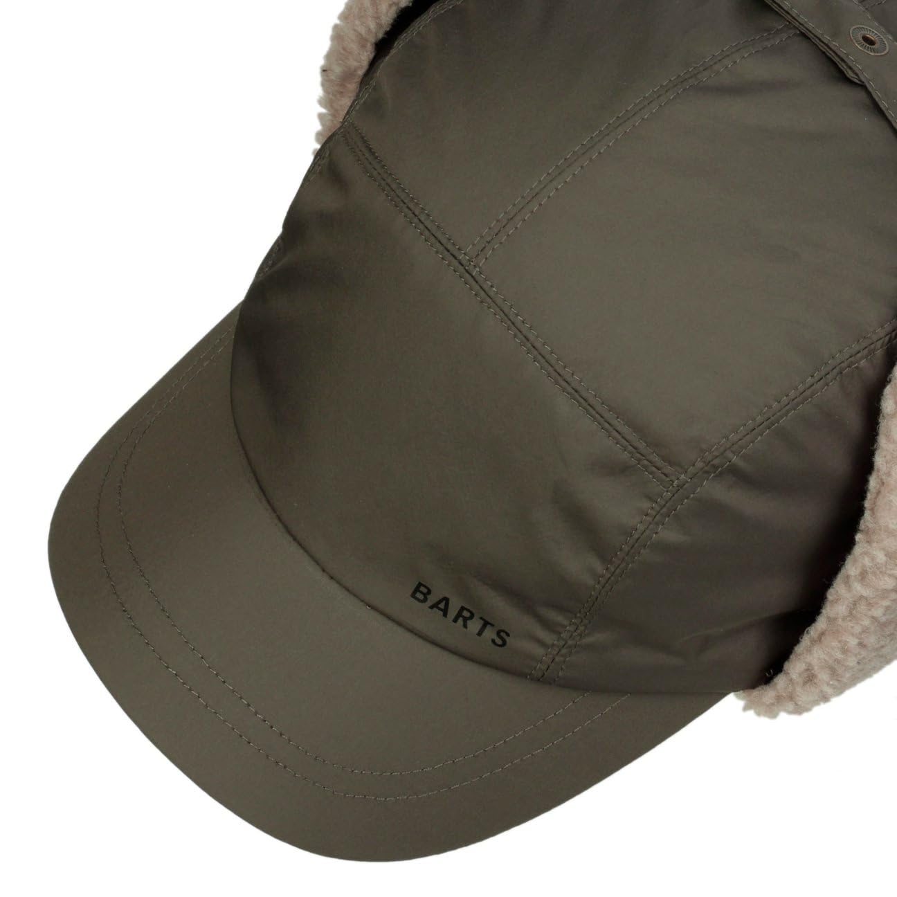 Barts Boise Berretto Invernale Nero Oliva con Paraorecchie
