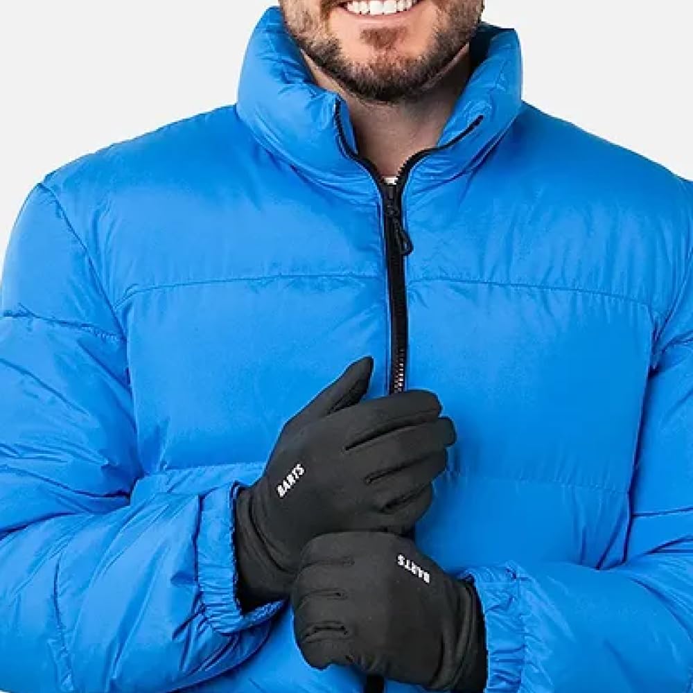 Barts Powerstretch Guanti Touch Unisex Neri Taglia L
